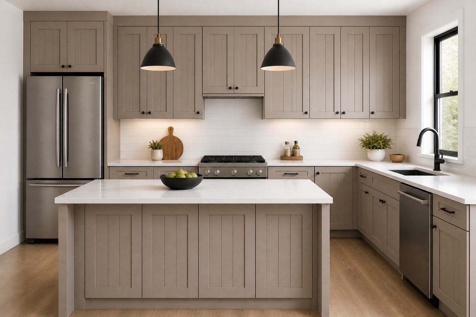 Shaker Wainscot Style